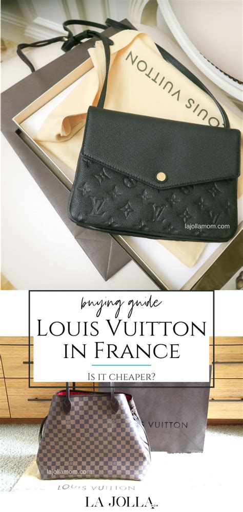 is louis vuitton cheaper in france or london|louis vuitton paris price.